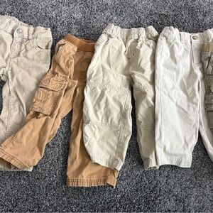 Bundle of 6 2T Cargo Pants Set